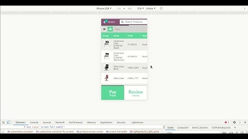 Point Of Sale Product Switch View Responsive - v14 Odoo