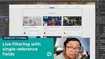 Live filtering with single-reference fields  — Jetboost Tutorial