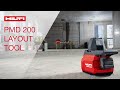 INTRODUCING Hilti PMD 200 interior jobsite layout tool for drywall