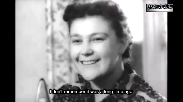 Olga Parhomenko violinist - archival film