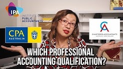 Which professional accounting qualification? CA, CPA, IPA?