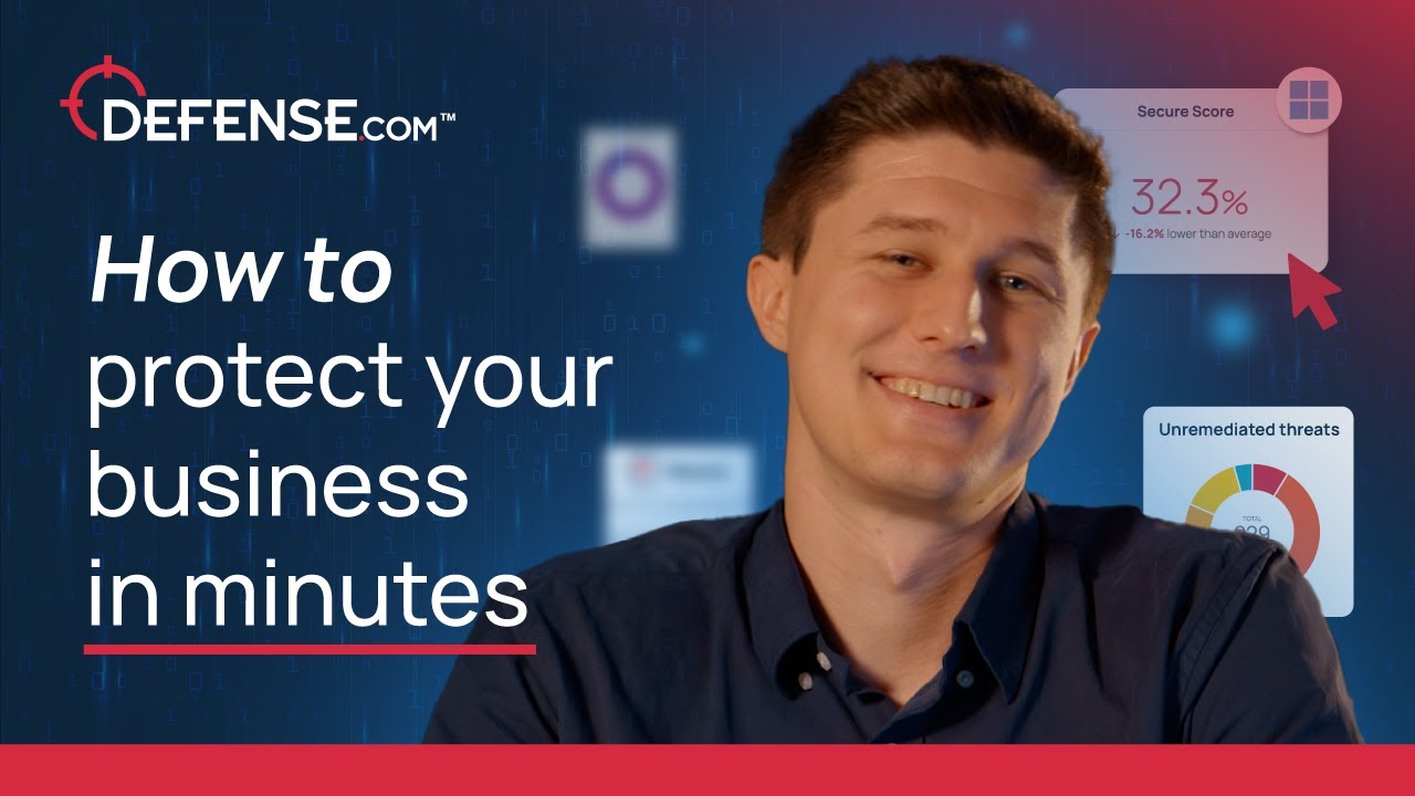 How to protect your business in minutes with Defense.com | Product tour