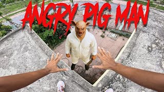 Parkour Pov Vs Angry Pig Man In Real Life 7.0 Bubbles Heyho Film