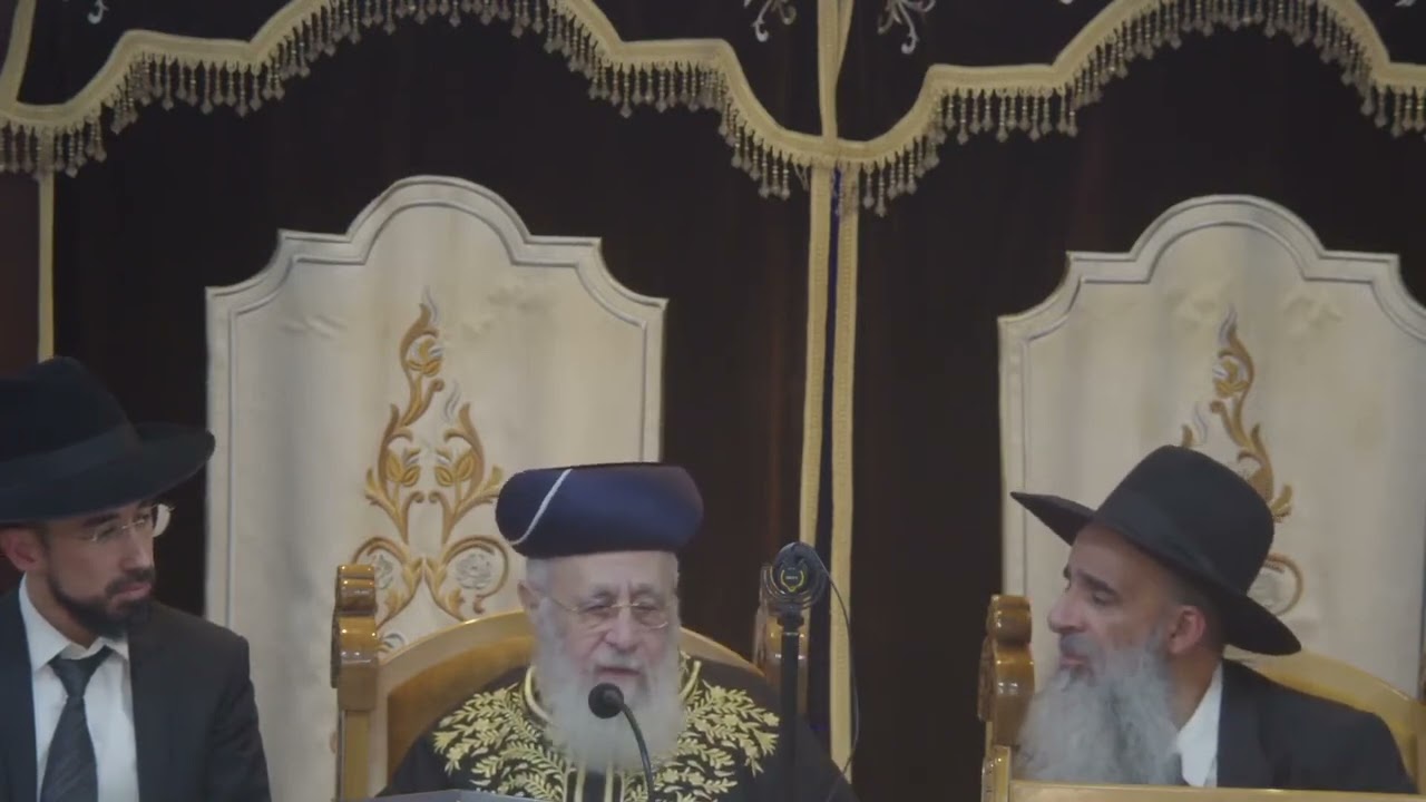 הרב מאיר דוד שמואלי מארח את מר"ן הרב יצחק יוסף שליט"א - האור שבתורה