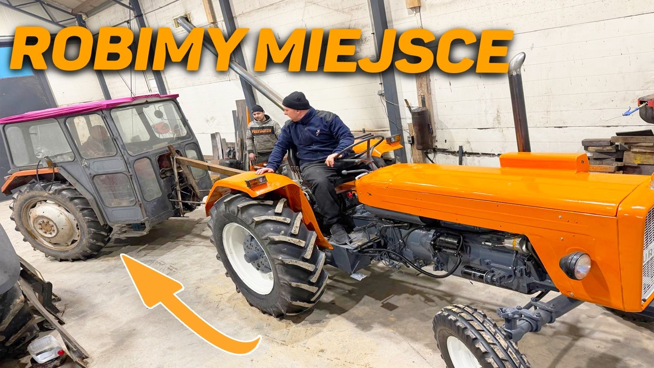 PRZYJECHALIŚMY POMÓC SPRZĄTAĆ - NACZEPA TU WJEDZIE?!