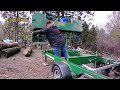 Changing 16&#39; Long Blade  - Vallee Sawmills Green Monster Wide