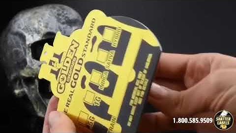 Cannabis Child Resistant  Wax Jar Container  Blister Packaging Childproof  printed by Shatter Labels