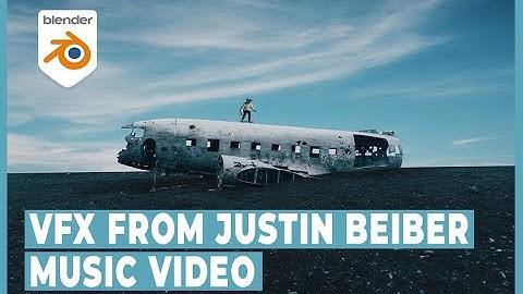 Blender Timelapse - Justin Beiber music video