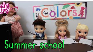 BABY ALIVE Drake Goes To Summer School baby alive videos