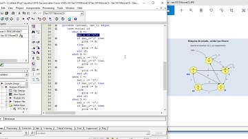 Curso VHDL.V95.Máquina de estado Moore, detector de secuencia, con solapamiento. Case. State Machine