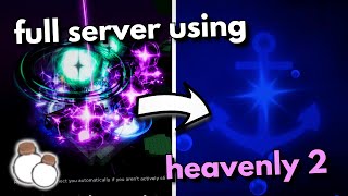 Getting A FULL SERVER To Use Heavenly 2 Potions... (Sol's RNG)