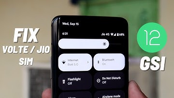 How to Fix Volte & Mobile data on any phone running Android 12 GSI