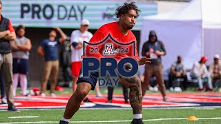 Jordan Morgan Pro Day | Arizona Football