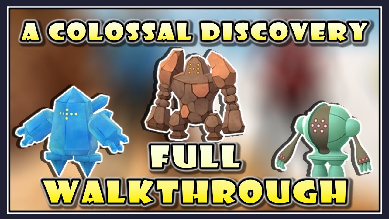Pokémon GO 'A Colossal Discovery' - Post Event Regigigas Quest