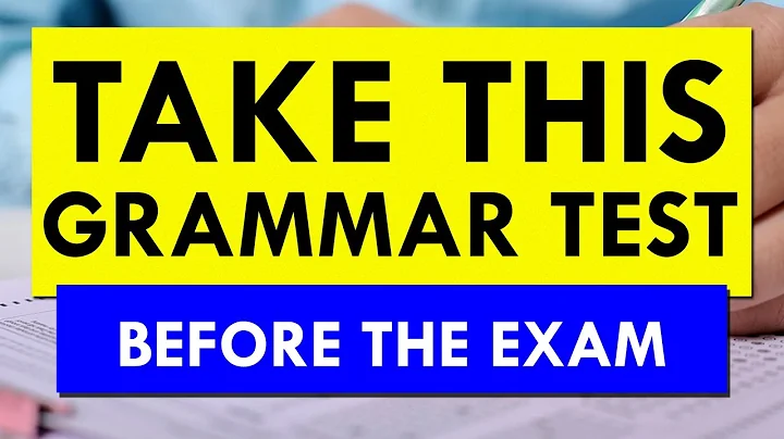 Take This Grammar Test Before The English Exam - DayDayNews