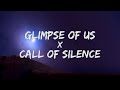 Glimpse of us x call of silence newjor mashuptiktok song