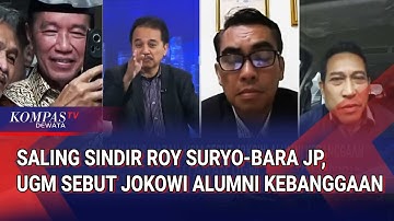 Saling Sindir Roy Suryo-Bara JP soal UGM Sebut Jokowi Alumni Kebanggaan, Ribut Kasus Ijazah