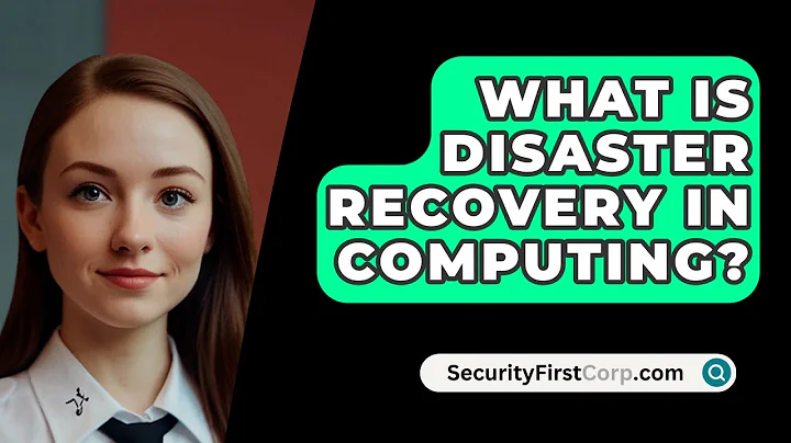 What Is Disaster Recovery In Computing? - SecurityFirstCorp.com