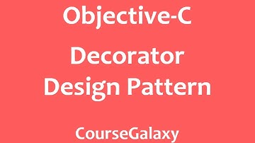 Decorator Design Pattern In Objective-C