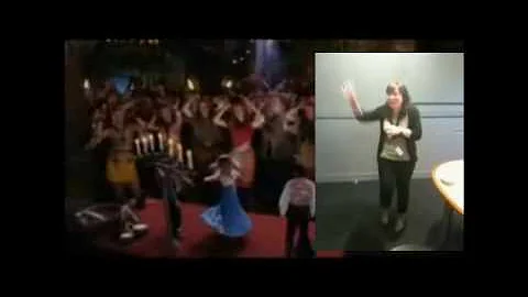 Ann Gleeson  v Anne Hathaway in a dance off