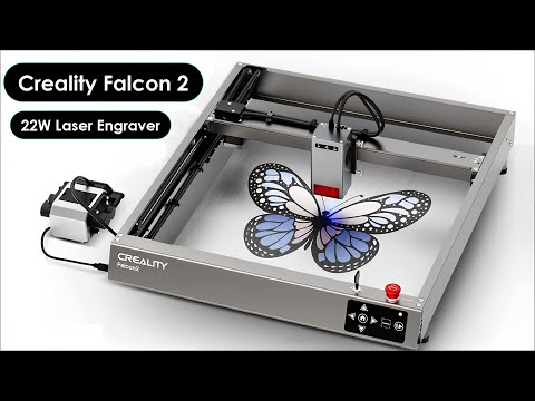 Creality 22W Falcon 2 Laser Engraver Review: Cuts 15mm Thick Wood