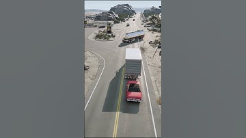 Realistic Highway Car Crashes #268 - BeamNG.Drive