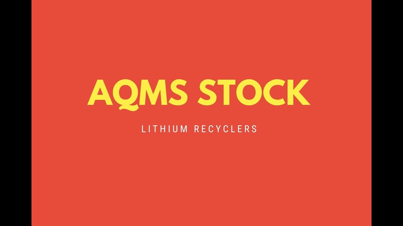 #AQMS STOCK Lithium Recycling #LODE