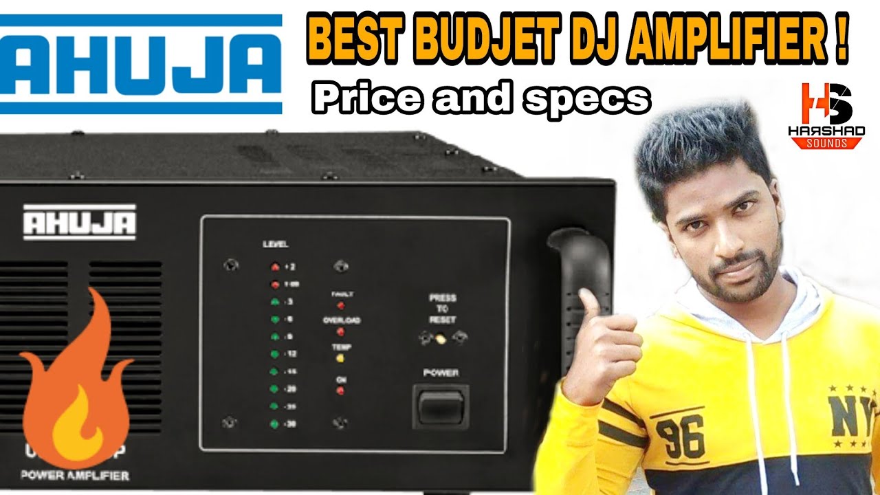 AHUJA best budget DJ amplifier