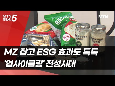 MZ 잡고 ESG 효과도 톡톡 업사이클링 전성시대 머니투데이방송 뉴스 