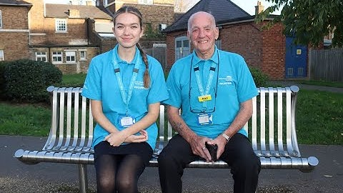 When one of our youngest volunteers met our oldest volunteer for a cuppa...