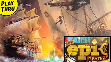 tiny EPIC PIRATES Solo Playthrough How to Play