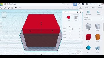 tinkercad beginner guide : make a hollow box square