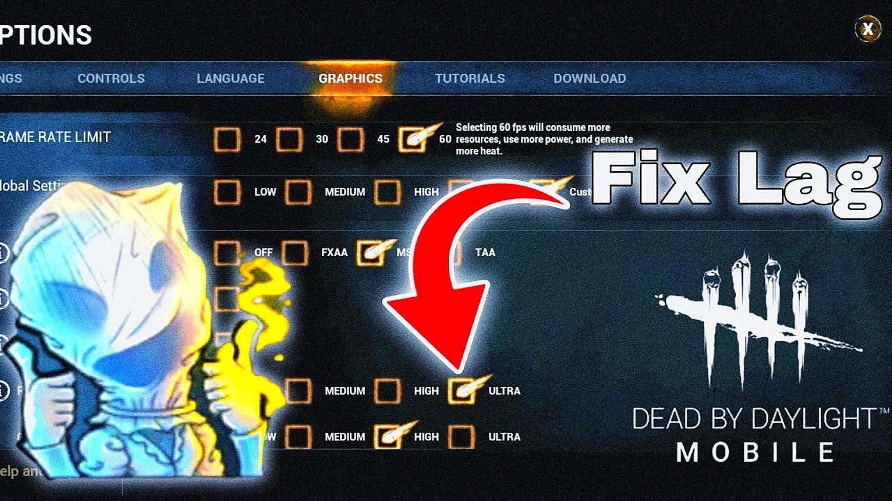 How to Fix Lag in Dead By Daylight Mobile - YouTube