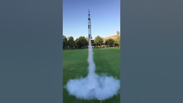 Estes Saturn V Launch