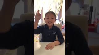 Quincy Saying the days of weeks months of the year - Year 1A