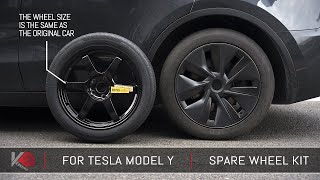 TESLA MODEL 3 MODEL Y - 18INCH 20INCH SPARE WHEEL KIT BY KABEAST