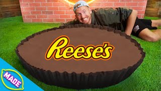 We Made a Giant Reese's Cup!!