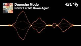 Depeche Mode - Never Let Me Down Again [432 Hz]