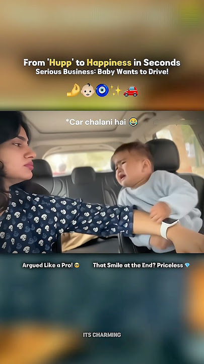Baby Wants to Drive π || From βHupβ to Happiness in Seconds || Mom Knows the Magic || Status