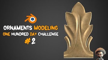 Ornaments Modeling in Blender #2