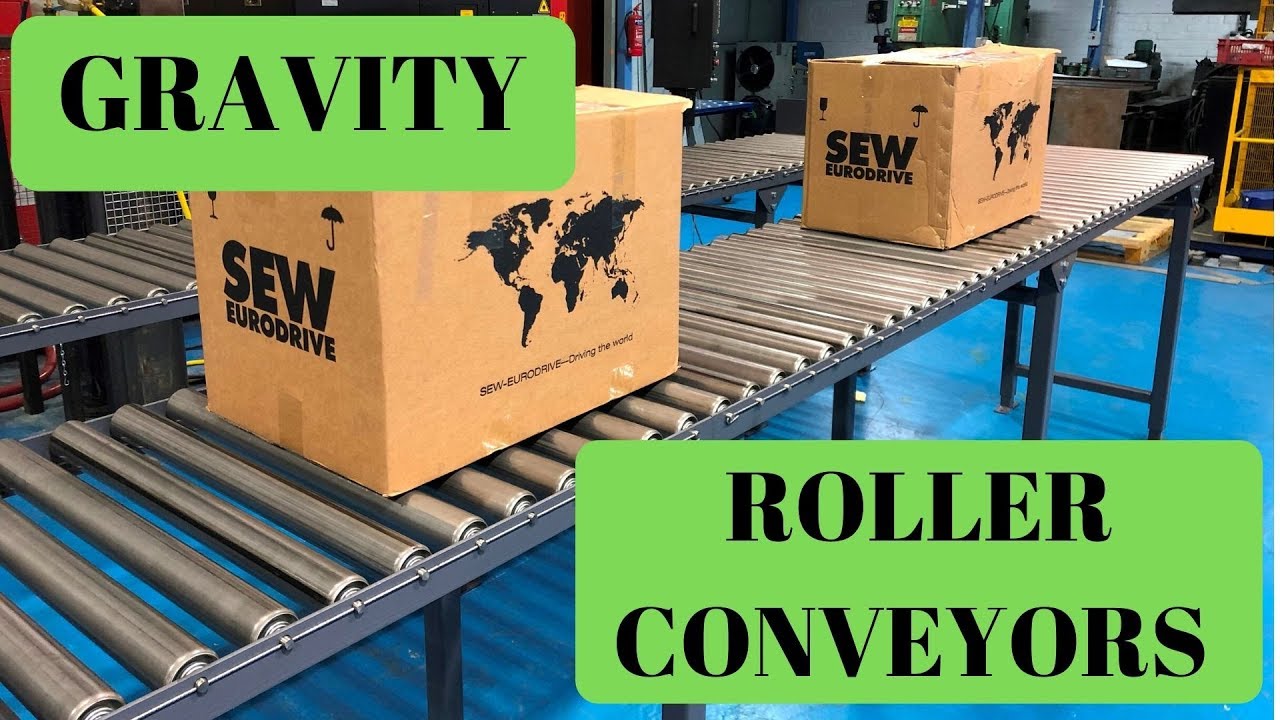 used gravity roller conveyor