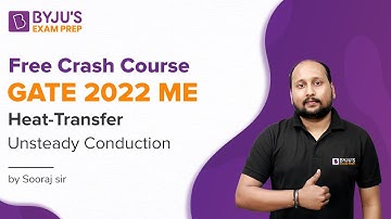 GATE 2022 ME | Heat-Transfer | Unsteady Conduction | Sooraj Sir