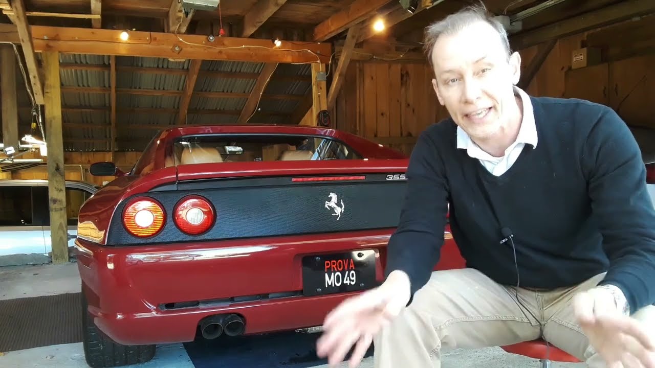 Ferrari 355 Steering wheel and paddle shifter removal