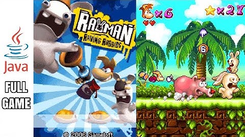 RAYMAN RAVING RABBIDS V1.0.5 (Java Game (Full Gameplay No Commentary)