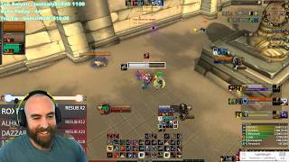 Bajheera - "TOUCH OF KARMA... GOING THROUGH!" - WoW BFA 8.2 Warrior PvP