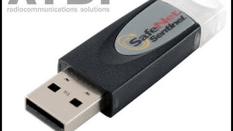 ATDI SENTINEL DONGLE LICENSE UPDATE PROCEDURES