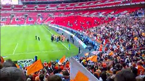 Wembley Glad all over blackpool