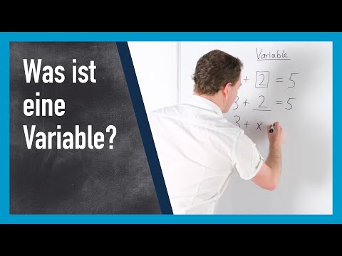 Video: Was ist die Definition des Wortes Variable in der Mathematik?