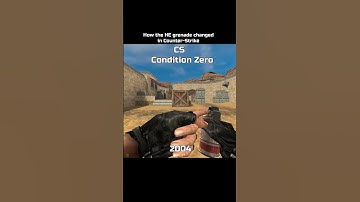 Counter-Strike How HE grenade changed part2 #retrogaming #halflife #csgo #cs #cs2 #cssource #cs16