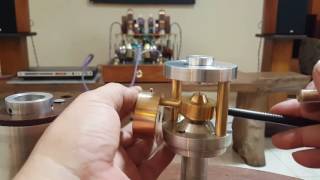 My DIY Tonearm Magnet schroeder Style_clone Attitube.